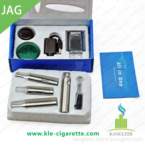 Hot Selling! ! 3 in 1 Vaporizer for E Cigarette, Portable Vaporizer Kit Comes with Dry Herb Vaporizer, Wax Vaporizer and Oil Clearomizer